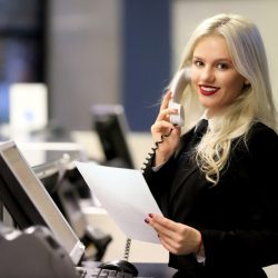 receptionist immigration canada